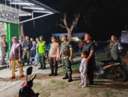 Berikan Rasa nyaman Saat Malam Pergantian Tahun, Muspika Palas Gelar Patroli Gabungan