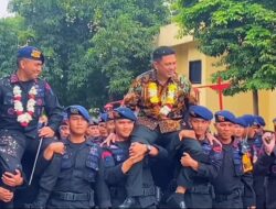 Batalyon D Pelopor Satbrimob Polda Metro Jaya Gelar Pisah Sambut Danyon Lama dan Baru