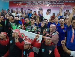 Federasi Poros Buruh Bekasi Raya Deklarasi Untuk Capres Dan Cawapres Nomor Urut 01