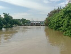 Intensitas Hujan Meningkat, Kali Ciherang Meluap, Warga Dihimbau Waspada