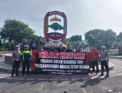 HMI Lampung Selatan Gelar Deklarasi Pemilu Damai di Tugu Pancasila