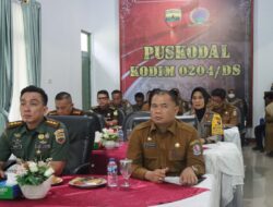 Wakapolresta Deli Serdang Hadiri Kegiatan Komunikasi Sosial di Makodim 0204/DS