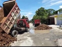 Jalan Bumidaya – Bumirestu Mulai di Kerjakan PUPR Lamsel