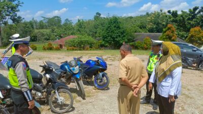 Satlantas Polres PALI Gelar Sosialisasi Larangan Penggunaan Knalpot Brong