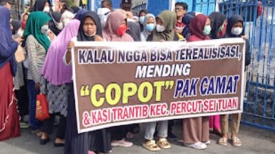 Pajak Gambir Tembung Semrawut, Camat Percut Sei Tuan Dinilai Gagal