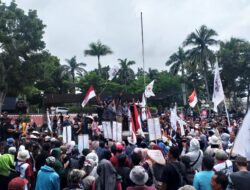 Formaster Gelar Aksi Demo di Lapangan Kopri Kalianda Lamsel