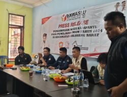 Masa Kampanye, Panwascam Cikarang Barat Optimalisasi Pengawasan Dan Penyelesaian Sengketa Pemilu