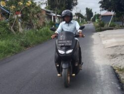 Jalan Utama Desa Wonosari Tanjung Morawa Diperbaiki, Warga : Terima Kasih Bapak Bupati Deli Serdang