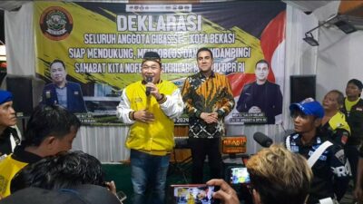 Gibas Kota Bekasi Tegaskan Dukungan Untuk Nofel Saleh Hilabi