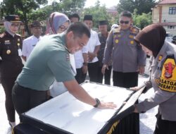 Launching “Kelurahan Pemilu Damai 2024” di Lampung Selatan, Upaya Polres Cegah Konflik