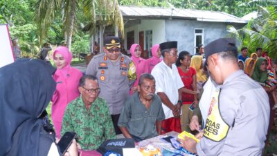 Kapolres Lamsel Kunjungi Warga Pulau Rimau, Warga dukung keamanan dan kelancaran jelang Pemilu