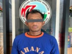 Edarkan Narkoba, Kuli Bangunan Asal Ngasem Kediri Diamankan Polisi