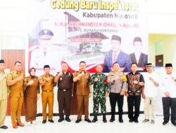 Pj Bupati Resmikan Gedung Inspektorat Morowali