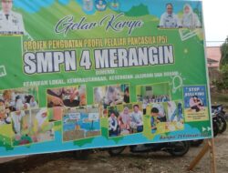 SMPN 4 Merangin Gelar Karya Penguatan Projek Profil Pelajar Pancasila