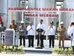 Bupati HM Ali Yusuf Siregar Hadiri Peresmian Pabrik Minyak Makan Merah Di Pagar Merbau