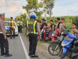 Diduga Hendak Balap Liar, Puluhan Pemuda di Kediri Diamankan Polisi