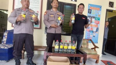 Ops Pekat Semeru 2024, 3 Penjual dan Puluhan Miras Siap Edar Diamankan Polsek Wates