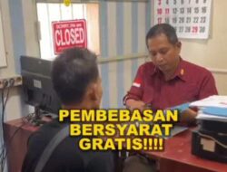 Tujuh Orang Warga Binaan Rutan I Medan Mendapatkan Pembebasan Bersyarat