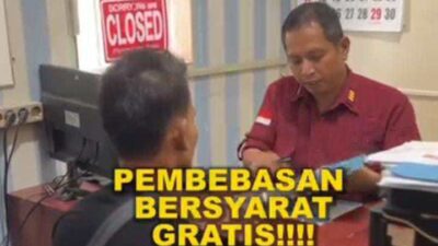 Tujuh Orang Warga Binaan Rutan I Medan Mendapatkan Pembebasan Bersyarat