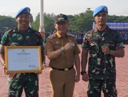 Pj Bupati Bekasi Berikan Penghargaan Kepada Anggota Paspampres Yang Gagalkan Aksi Begal