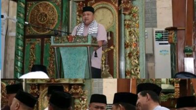 Pj Wako Lubuklinggau Laksanakan Safari Ramadhan di Masjid Agung As-Salam