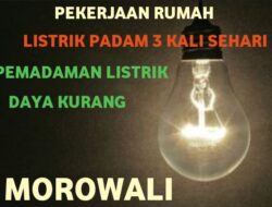 Permasalah Daya Listrik di Morowali Masih Jadi Momok Bagi Warga