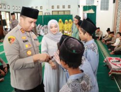 Polres Kediri Gelar Peringatan Nuzulul Qur’an dan Santunan Anak Yatim