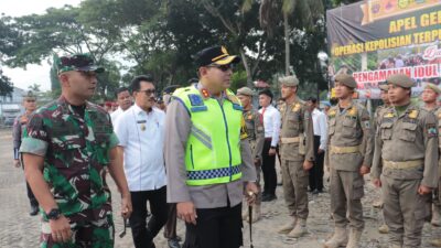 Polres Lamsel Gelar Apel Pasukan Kesiapan Operasi Ketupat 2024