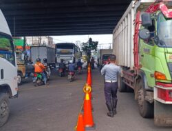 Jelang Puncak Arus Mudik Lebaran, Sat Lantas Polres Metro Bekasi Tutup U Turn Sepanjang Jalur Pantura