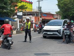 Antisipasi Kemacetan Saat Arus Mudik Dan Arus Balik Lebaran 2024 Satlantas Polres Kediri bentuk Tim Urai Kemacetan