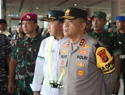 Kapolda Lampung Tinjau Arus Balik di Pelabuhan Bakauheni 