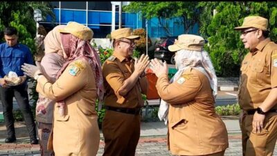 Pimpin Apel Perdana Usai Libur Panjang Lebaran, Pj Walikota Bekasi Harapkan Peningkatan Etos Kerja