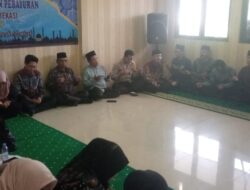 Bersama Unsur Muspika dan Perwakilan Desa dan Kelurahan, Camat Pebayuran Gelar Halal Bihalal