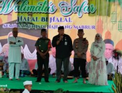 Kades Kedung Waringin Hj. Tita Komala Gelar Halal Bihalal