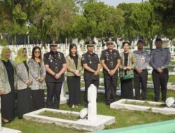 Sambut HBP Ke-60 Tahun 2024, Rutan Kelas I Medan Ziarah Ke Makam Pahlawan Medan