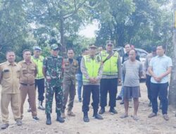 Polsek Keluang Kembali Lakukan Pendekatan Bongkar Mandiri Lokasi Ilegal Rifenery