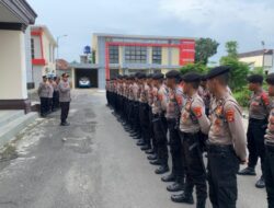 Polres Lamsel Terjunkan Pasukan Pengamanan Mudik Lebaran