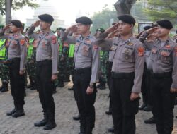 Polres Lampung Selatan Laksanakan Keamanan Peringatan Hari Buruh