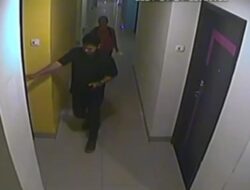 Pelaku Pembunuhan Wanita Dalam Koper Terekam CCTV Saat Keluar Hotel