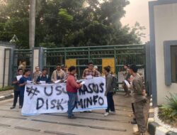 Kasus Dugaan Korupsi Diskominfo, Mahasiswa Geruduk Kejari Kabupaten Bekasi