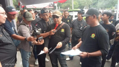 Gelar Aksi, Gabungan LSM dan Ormas di Subang Tuntut Pj Bupati Mundur