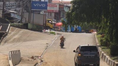 Jalan Tergenang Sudah Kering, H.Mukti : Alhamdulillah