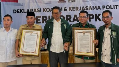 PKB dan Gerindra Sepakati Kerjasama Politik Membangun Kota Bekasi Maju