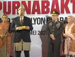 Belasan Alumni Akpol 91 Batalyon Bhara Daksa Masuki Purna Bakti