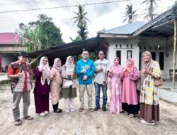 RKN Kunjungi Korban Kebakaran Di Jorong Bukik Apik, Nagari Sungai Tolang