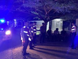 Selama Listrik Padam, Polres Lamsel  Gelar Patroli Black Out