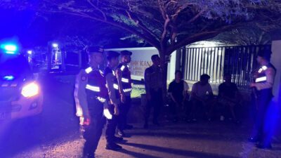 Selama Listrik Padam, Polres Lamsel  Gelar Patroli Black Out