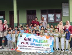 Polres Lamsel Ajak Anak Usia Dini Jadi Sahabat Polisi Melalui Program Polsana