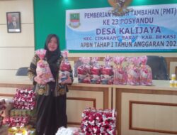 Tekan Stunting, Posyandu di Kalijaya Gencarkan Pemberian Makanan Tambahan