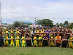 Kemeriahan HUT Bhayangkara, Satresnarkoba Polresta Deli Serdang Juara Mini Soccer